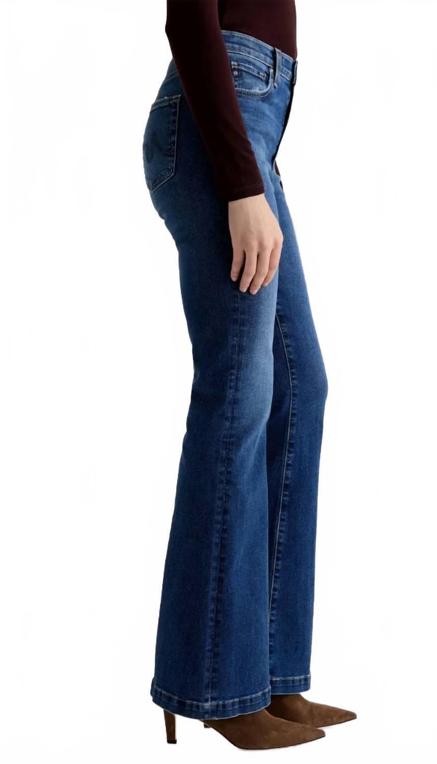 New Ag Jeans Madi High Rise Flare Jeans In Forgotten — image 4 of 5